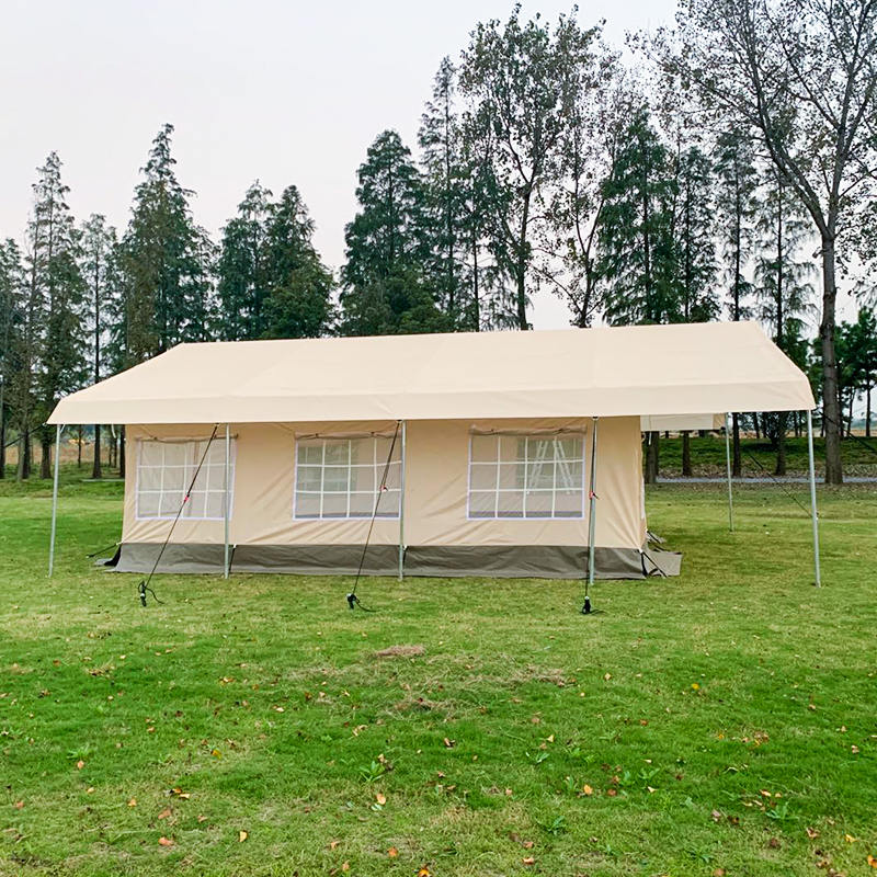 ที่พักพิงความเป็นส่วนตัวโดยย่อสำหรับเต็นท์ขนาด 10 คนของ UNSOS