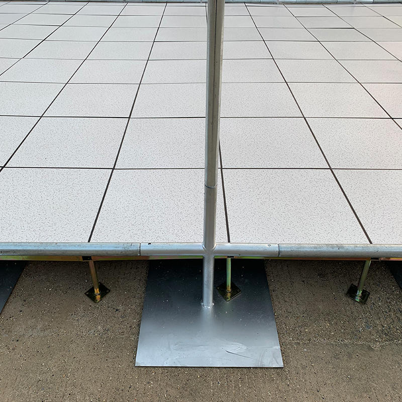 5x7 ม. พิมพ์เต็นท์บรรเทาโครงสร้างโครงเหล็กหุ้มเมมเบรน