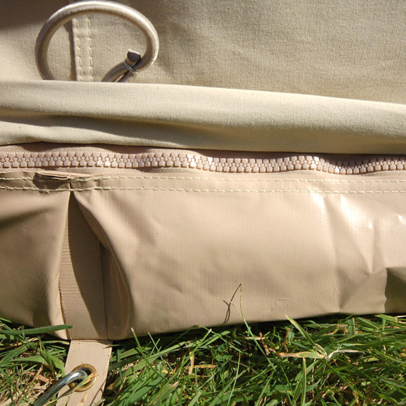 เต็นท์ทรงระฆังจักรพรรดิ์ 6 เมตร เต็นท์ผ้าใบผ้าฝ้าย