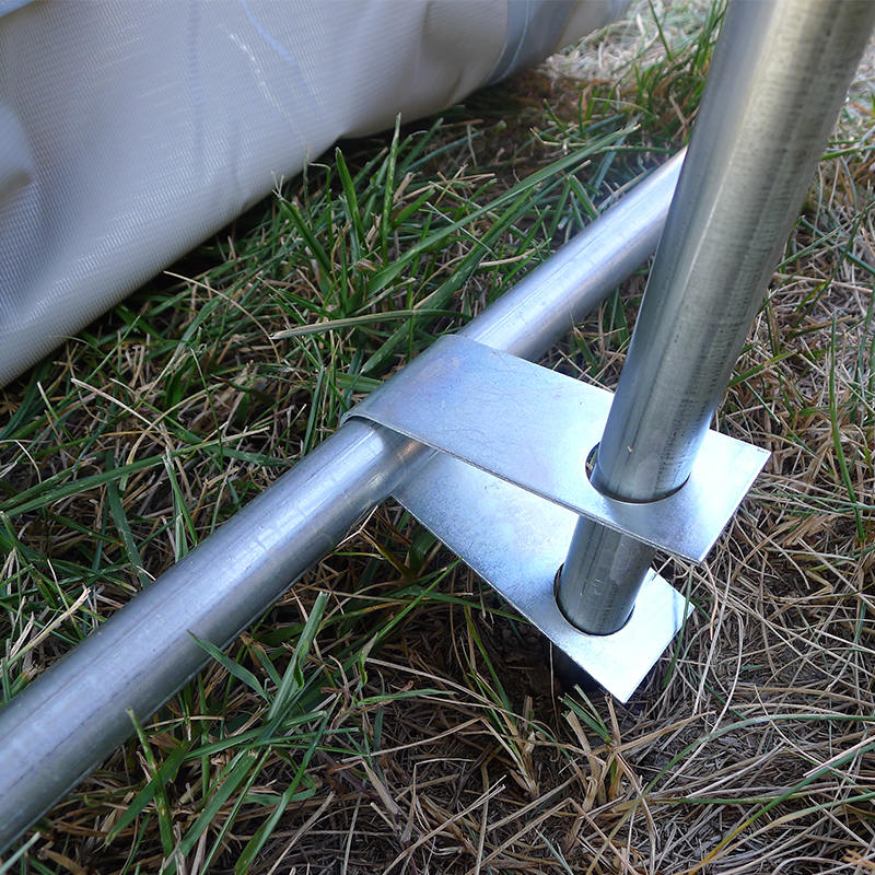 เต็นท์เก็บของแบบพกพา PVC โรงรถชั่วคราวขนาด 2.44x3.66(8