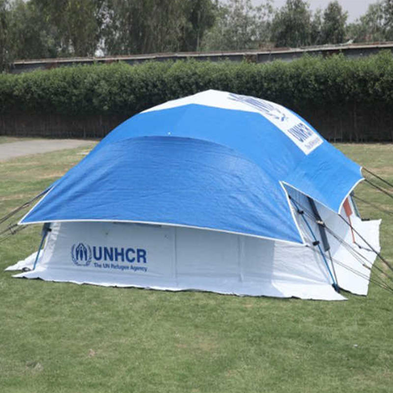 เต็นท์ครอบครัวแบบตั้งพื้นได้มาตรฐาน UNHCR