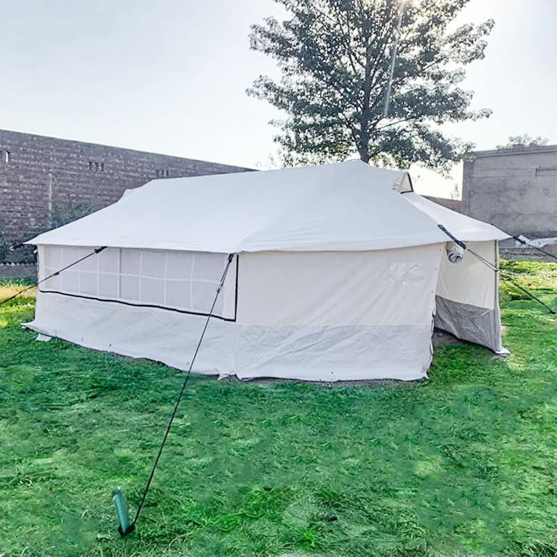 เต็นท์สำหรับครอบครัว 5 คนแบบมาตรฐาน IFRC/ICRC พร้อมผ้าซับใน