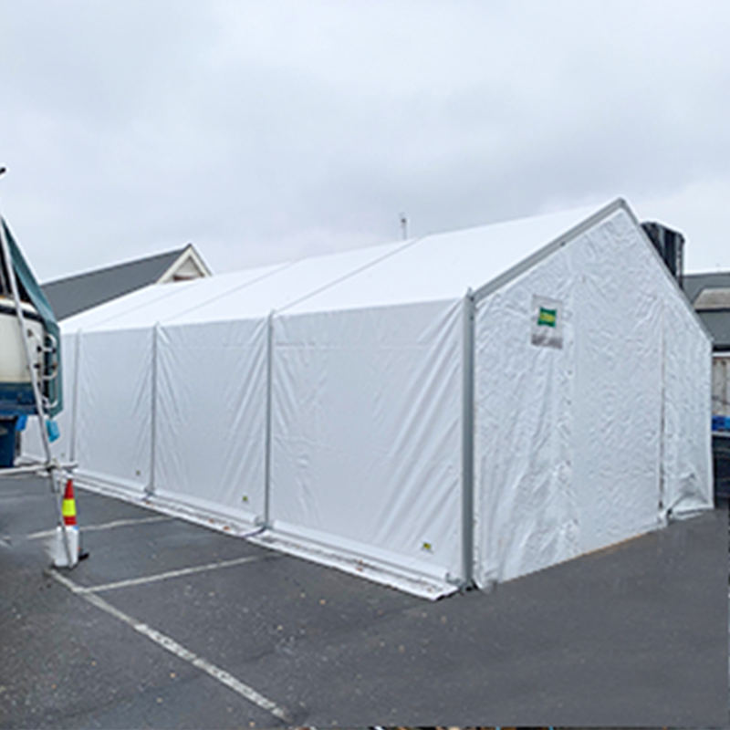 IFRC/ICRC/WFP/IOM มาตรฐาน 6.5x8m เต็นท์แบบพกพาหน่วยเก็บข้อมูลมือถือ (MSU)