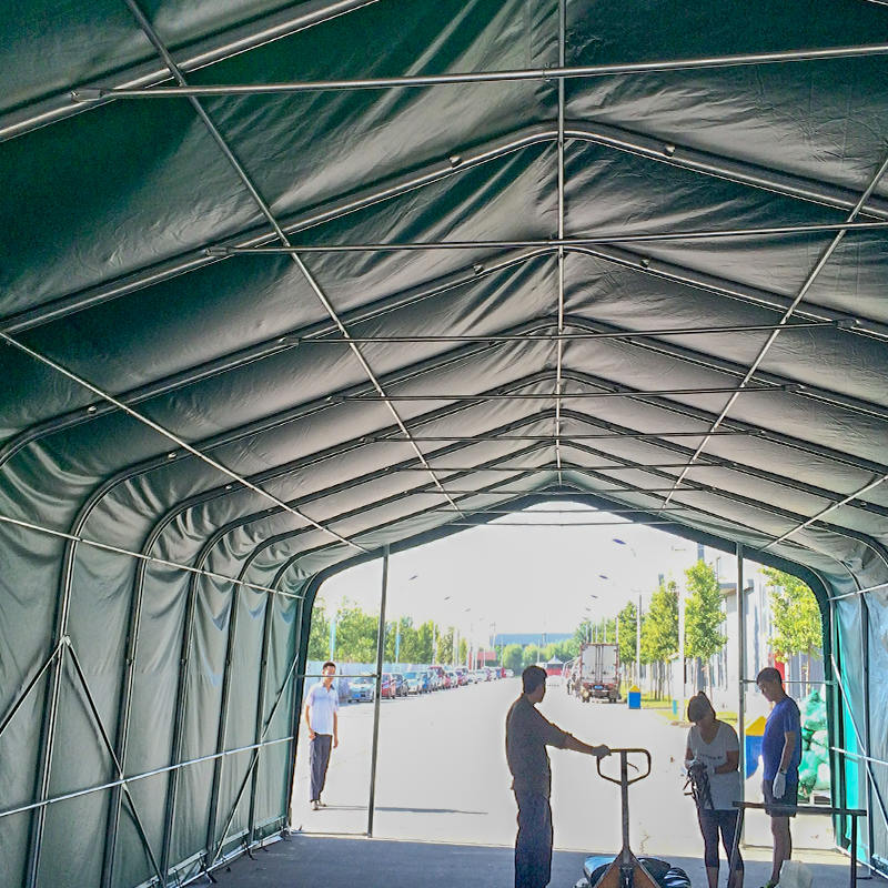 เต็นท์เก็บคลังสินค้าอุตสาหกรรมทนอุณหภูมิสูง Sideheight 6X12 2.6 ม