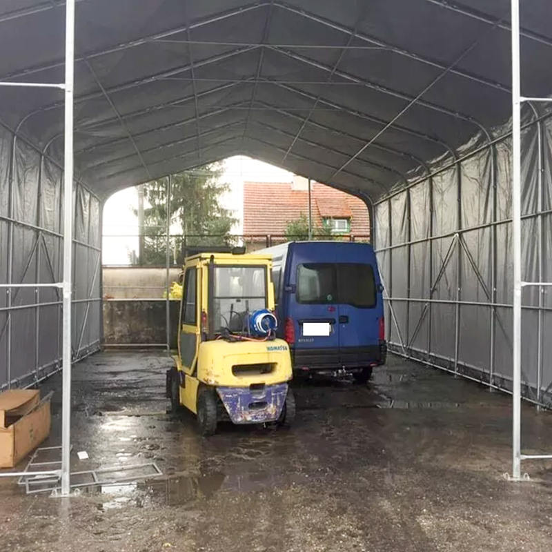 8X12 4 ม. Sideheight ทนรังสียูวีโกดังเต็นท์บังแดด