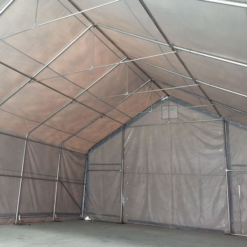 8X12m-3m PVC Warehouse อุตสาหกรรมเต็นท์เก็บสีเขียวขนาดใหญ่