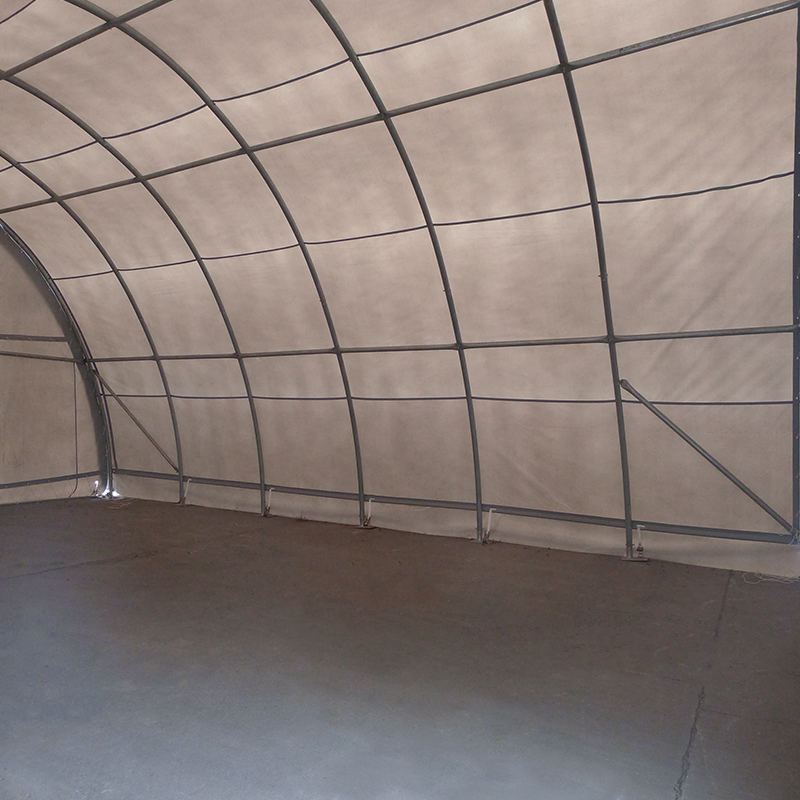 เต็นท์เก็บของทรงโค้ง 9x12ม.x4.5 โถงเต็นท์ทรงโค้งทรงกลม