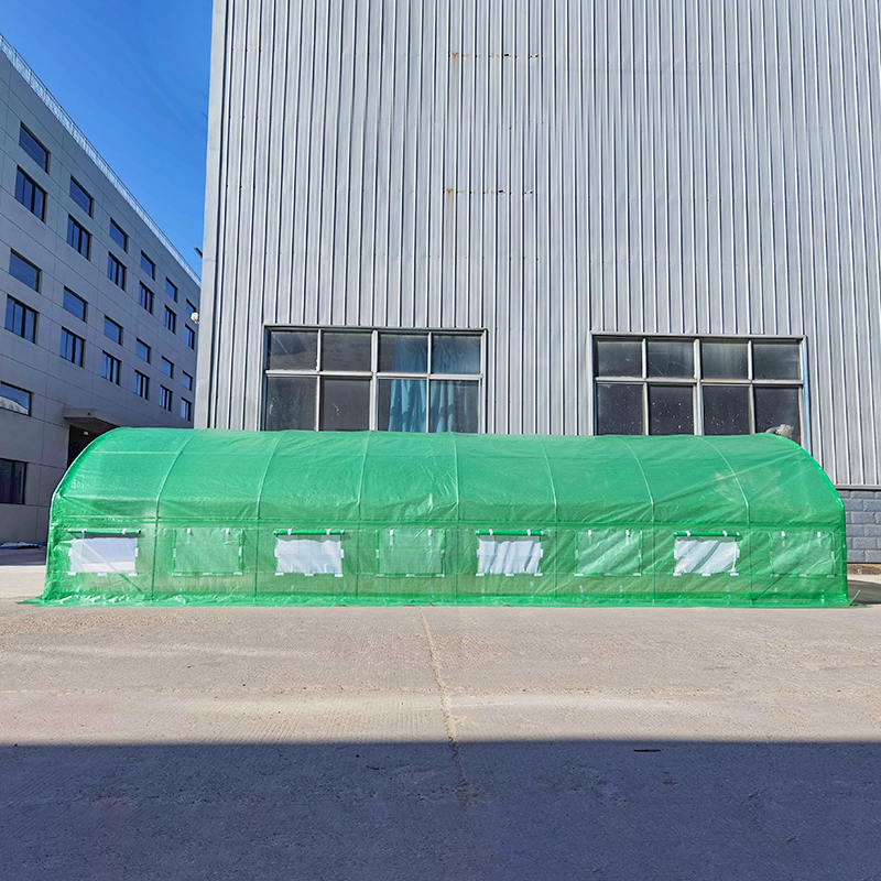 อุโมงค์ฟอยล์ขนาด 4x8x2 ม. เรือนกระจกอุโมงค์สูงแบบกลม