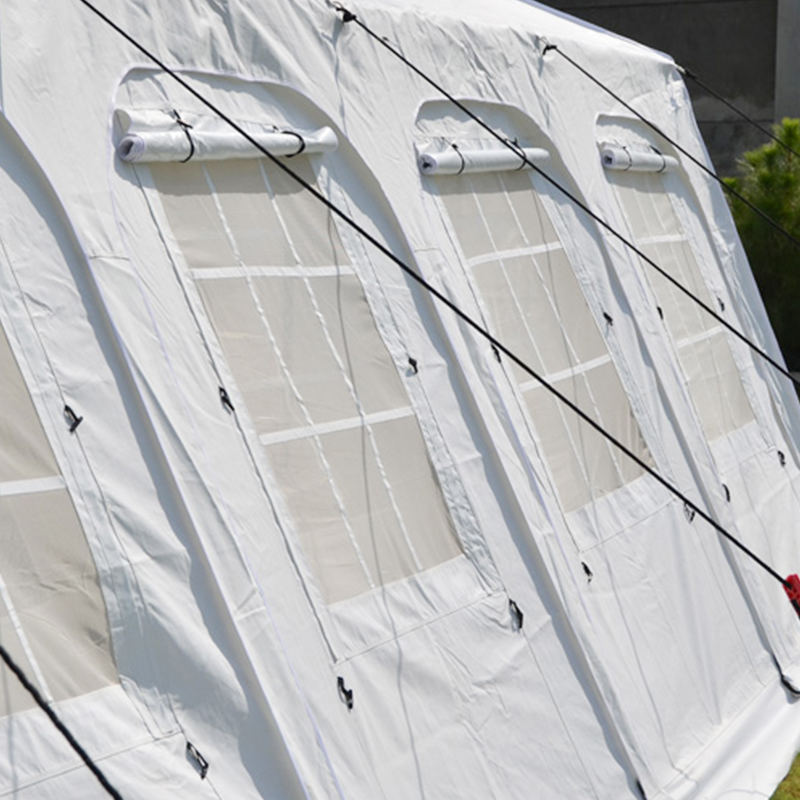 UNICEF Standard เต็นท์อเนกประสงค์หน่วงไฟขนาด 42 ตร.ม. ฮักกี้