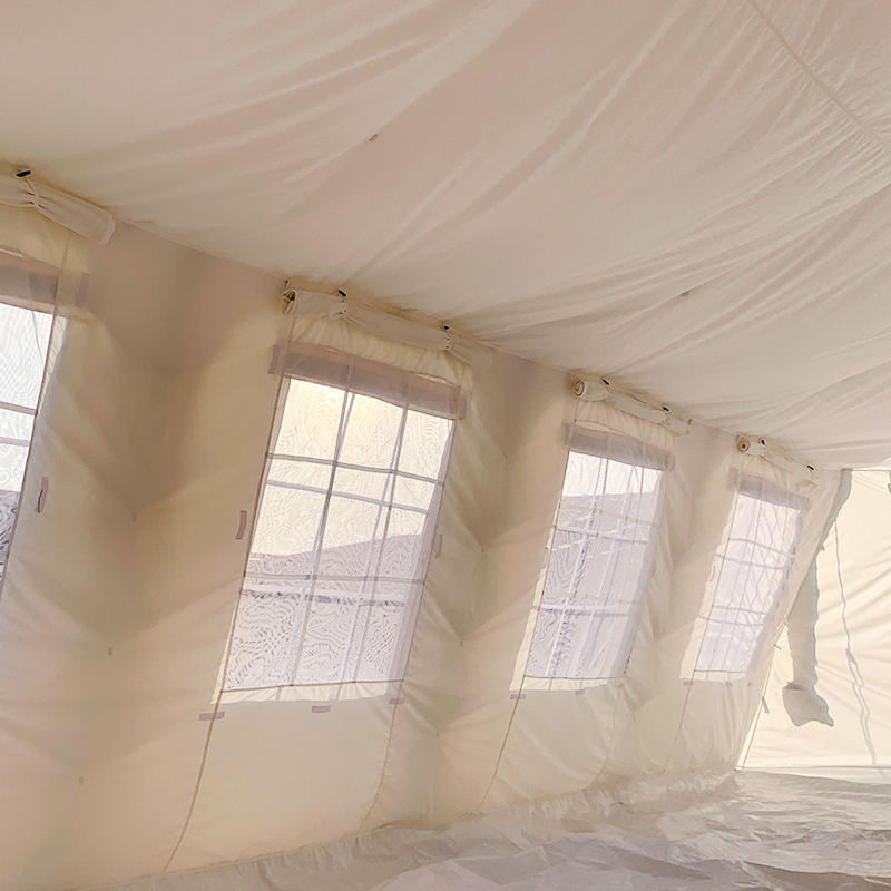 UNICEF Standard เต็นท์อเนกประสงค์หน่วงไฟขนาด 42 ตร.ม. ฮักกี้