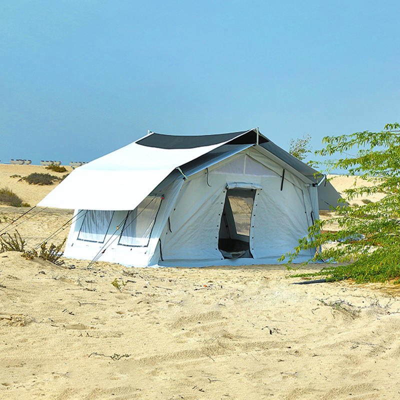 เต็นท์ศูนย์กลางเต็นท์อเนกประสงค์ UNICEF Standard 24 ตร.ม. พร้อมระบบระบายอากาศที่ดี