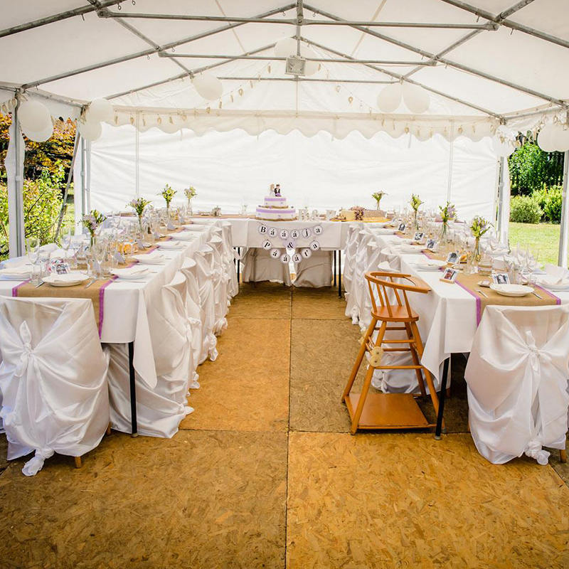 กระโจมกิจกรรมกลางแจ้ง PVC สุดหรูขนาด 6x12 ม