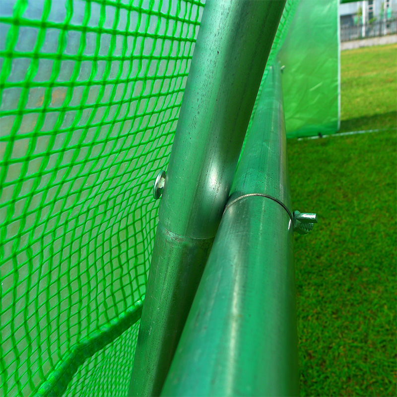 โรงเรือนโพลีทันเนลสำหรับงานหนักขนาดใหญ่ 4x10x2.3 ม