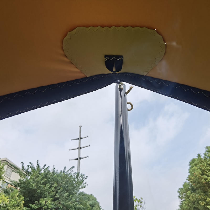 กระโจมเต็นท์ยืดกลางแจ้งขนาดเล็ก 4.5x4.5 ม