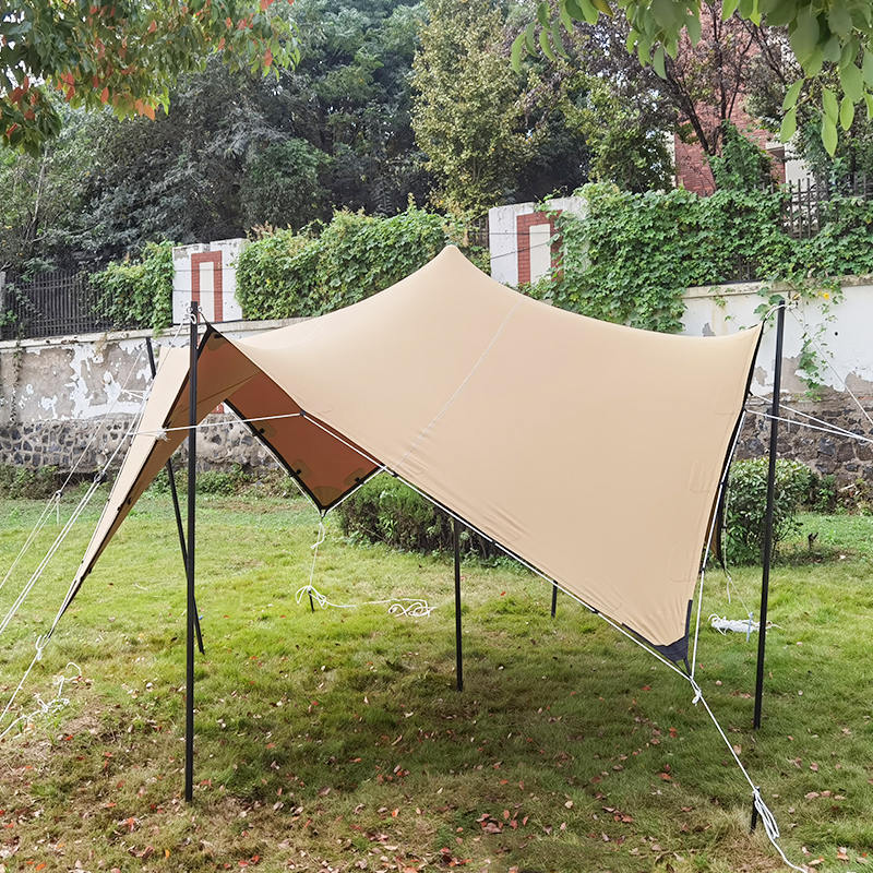 กระโจมเต็นท์ยืดกลางแจ้งขนาดเล็ก 4.5x4.5 ม