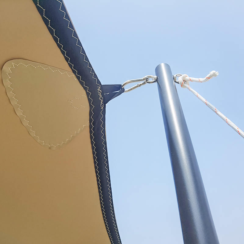 หลังคาเต็นท์แบบยืดกันน้ำได้ขนาด 7x12 ม