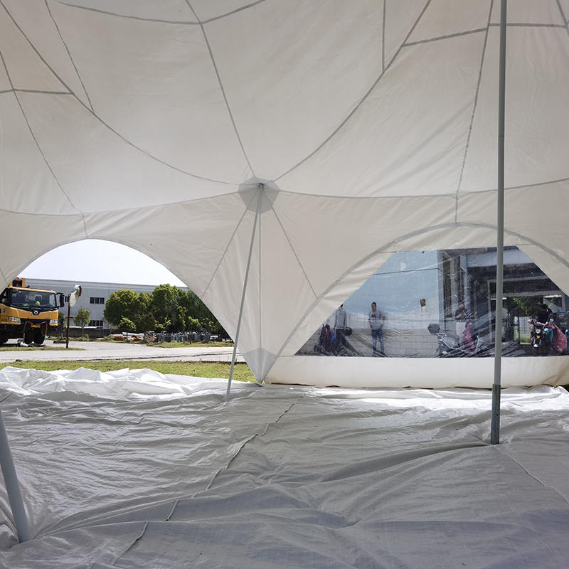 เต็นท์กระโจม PVC แบบยืดยืดหยุ่นระดับพรีเมียมขนาด 22