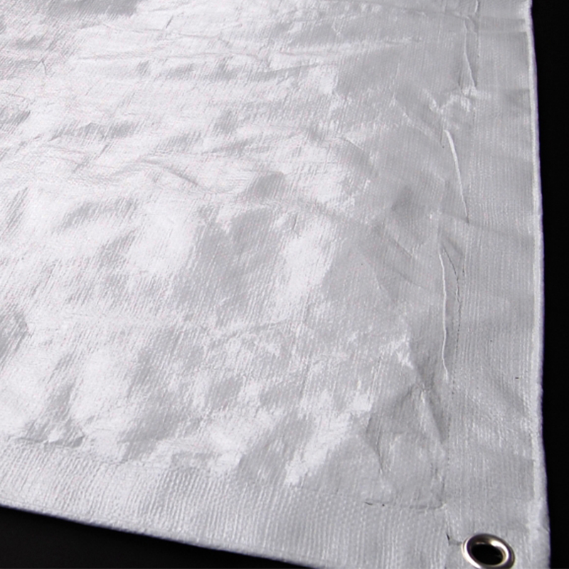 ผ้าใบกันน้ำพลาสติกเสริมแรงขนาด 4x5 ม. สำหรับที่พักพิงชั่วคราว