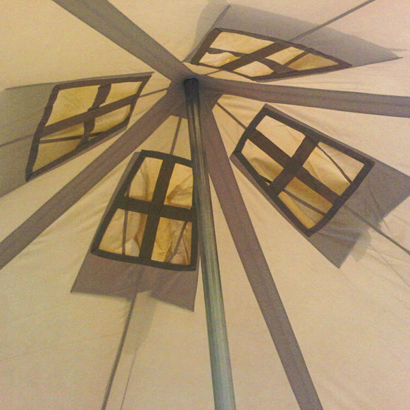 เต็นท์กองทัพผ้าใบขนาด 5x5 ม. 8-12 คนเต็นท์บรรเทาภัยพิบัติ