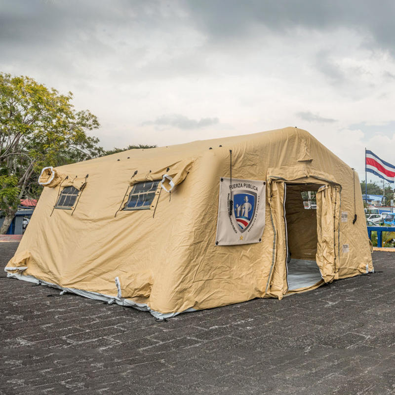 ที่พักพิงแบบเป่าลมแรงดันต่ำอเนกประสงค์ขนาดเล็กขนาด 5.6x5.15 ม