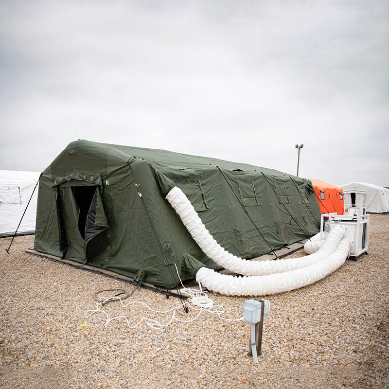 เต็นท์เป่าลมแรงดันต่ำอเนกประสงค์ขนาดกลางขนาด 5.6x9.95 ม