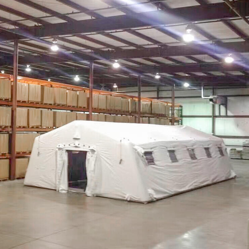 แรงดันต่ำ 5.6x12.35 ม. เต็นท์สุญญากาศขนาดใหญ่แบบเป่าลมขนาดใหญ่อเนกประสงค์ที่ใช้งานได้อย่างรวดเร็ว