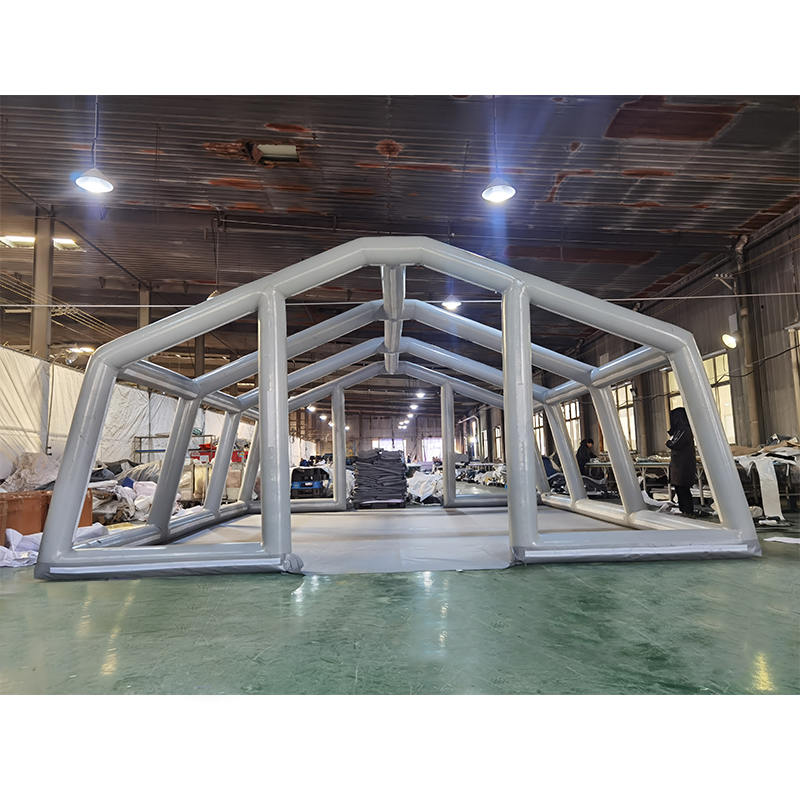 เต็นท์เป่าลมอเนกประสงค์แบบปรับใช้อย่างรวดเร็วขนาด 42 ตร.ม