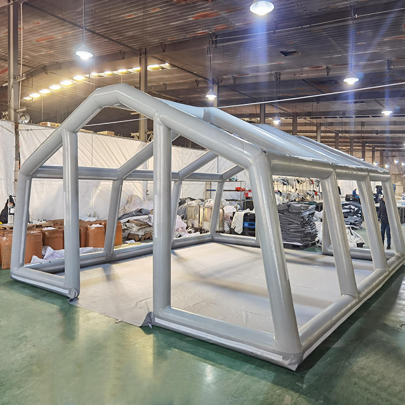 เต็นท์เป่าลมอเนกประสงค์แบบปรับใช้อย่างรวดเร็วขนาด 42 ตร.ม