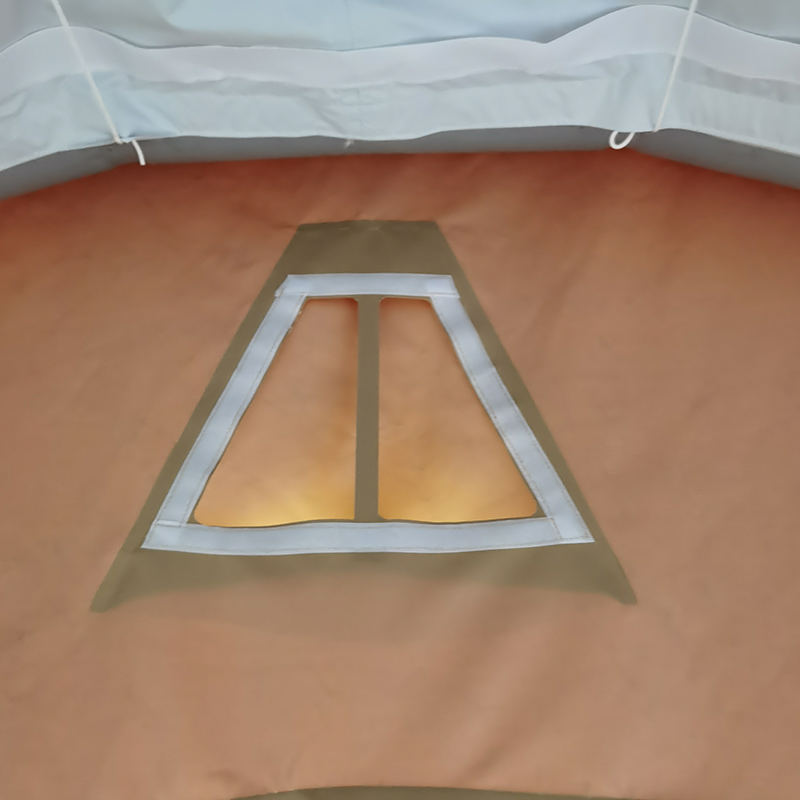 เต็นท์เป่าลมอเนกประสงค์แบบปรับใช้อย่างรวดเร็วขนาด 42 ตร.ม