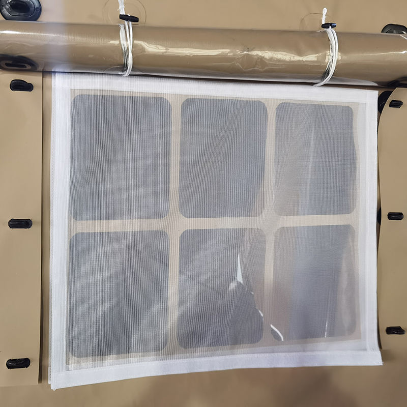 เต็นท์เป่าลมอเนกประสงค์แบบปรับใช้อย่างรวดเร็วขนาด 42 ตร.ม