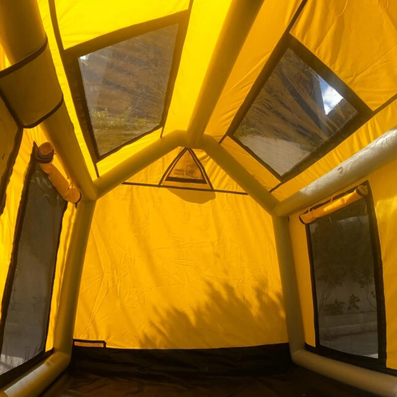 เต็นท์ตั้งแคมป์เป่าลม Four Season Glamour สำหรับ 2-4 คน