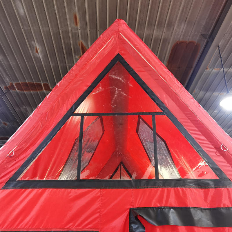 8-10 คนโฟร์ซีซั่นเต็นท์เป่าลมกันน้ำสำหรับตั้งแคมป์