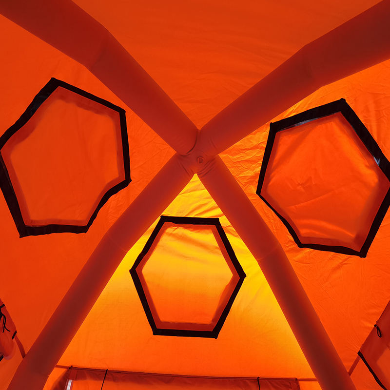 เต็นท์เป่าลมลอยน้ำสำหรับ 4 คน